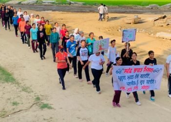 ਐਨ.ਸੀ.ਸੀ. ਕੈਡਿਟਾਂ ਨੇ ਕੱਢੀ ਸਵੱਛਤਾ ਜਾਗਰੂਕਤਾ ਰੈਲੀ