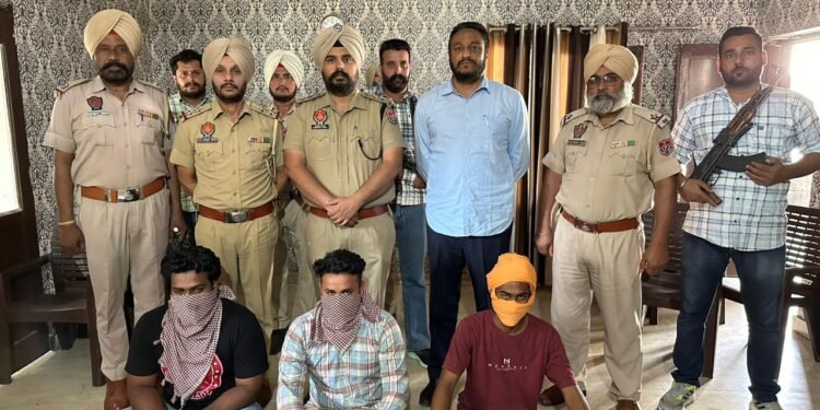 ਪੰਜਾਬ ਪੁਲਿਸ ਨੇ ਮਿੱਥ ਕੇ ਕਤਲ ਦੀਆਂ ਘਟਨਾਵਾਂ ਨੂੰ ਕੀਤਾ ਅਸਫ਼ਲ; ਬੱਬਰ ਖਾਲਸਾ ਇੰਟਰਨੈਸ਼ਨਲ ਮਾਡਿਊਲ ਦੇ ਤਿੰਨ ਮੈਂਬਰ 2 ਪਿਸਤੌਲਾਂ ਸਮੇਤ ਕਾਬੂ