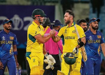 ਆਸਟਰੇਲੀਆ ਨੇ ਸ੍ਰੀਲੰਕਾ ਨੂੰ ਪੰਜ ਵਿਕਟਾਂ ਨਾਲ ਹਰਾਇਆ