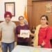 ਪਾਰਲੀਮੈਂਟ ਦੇ ਸੈਂਟਰਲ ਹਾਲ ‘ਚ ਸੈਸ਼ਨ ਨੂੰ ਸੰਬੋਧਨ ਕਰਨ ਵਾਲੀ ਪੰਜਾਬੀ ਯੂਨੀਵਰਸਿਟੀ ਦੀ ਵਿਦਿਆਰਥਣ ਪ੍ਰਨੀਤ ਕੌਰ ਦੀ ਡਿਪਟੀ ਕਮਿਸ਼ਨਰ ਨੇ ਪਿੱਠ ਥਾਪੜੀ
