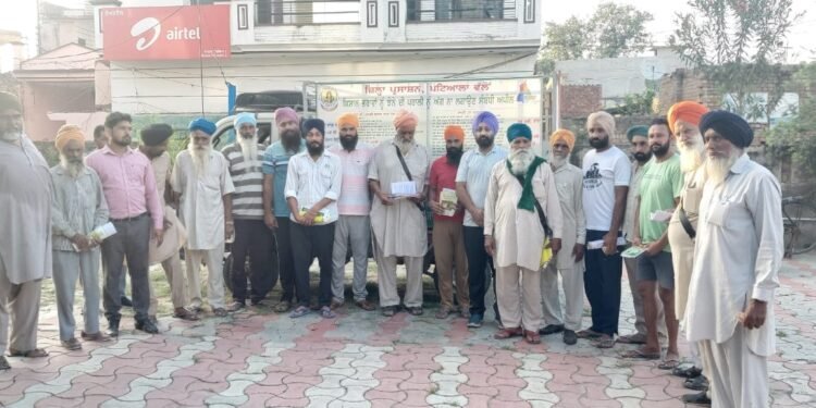 ਖੇਤੀਬਾੜੀ ਵਿਭਾਗ ਨੇ ਸਰਕਲ ਦੌਣਕਲਾਂ ਦੇ ਪਿੰਡਾਂ ਵਿਚ ਜਾਗਰੂਕਤਾ ਕੈਂਪ ਲਗਾਏ