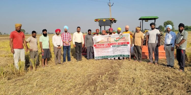 ਪਟਿਆਲਾ ਜ਼ਿਲ੍ਹੇ ਦੇ ਦਰਜਨ ਦੇ ਕਰੀਬ ਪਿੰਡਾਂ ‘ਚ ਕੁਦਰਤੀ ਮਲਚਿੰਗ ਨਾਲ ਹੁੰਦੇ ਪਰਾਲੀ ਦਾ ਨਿਪਟਾਰਾ ਤੇ ਕਣਕ ਦੀ ਬਿਜਾਈ