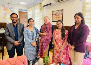 ਚੰਡੀਗੜ੍ਹ ਸਥਿਤ ਬ੍ਰਿਟਿਸ਼ ਡਿਪਟੀ ਹਾਈ ਕਮਿਸ਼ਨਰ ਕੈਰੋਲਾਈਨ ਰੋਵੈਟ ਵੱਲੋਂ ਡਿਪਟੀ ਕਮਿਸ਼ਨਰ ਨਾਲ ਮੁਲਾਕਾਤ,