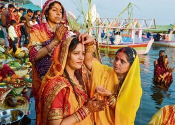 ਦੇਸ਼ ਭਰ ’ਚ ਸ਼ਰਧਾ ਤੇ ਉਤਸ਼ਾਹ ਨਾਲ ਮਨਾਇਆ ਛੱਠ ਪੂਜਾ ਦਾ ਤਿਉਹਾਰ