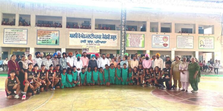 ਸਟੇਟ ਪੱਧਰੀ ਬਾਸਕਟਬਾਲ ਟੂਰਨਾਮੈਂਟ ਮੌਕੇ ਐਮ.ਐਲ.ਏ ਗੁਰਲਾਲ ਸਿੰਘ ਘਨੌਰ ਨੇ ਖਿਡਾਰੀਆਂ ਦੀ ਕੀਤੀ ਹੌਸਲਾ ਅਫ਼ਜ਼ਾਈ