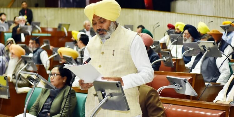 ਮਾਨ ਸਰਕਾਰ ਵੱਲੋਂ ਪਹਿਲੀ ਵਾਰ ਲਾਅ ਅਫਸਰਾਂ ਦੀ ਭਰਤੀ ਵਿੱਚ ਅਨੁਸੂਚਿਤ ਜਾਤੀਆਂ ਲਈ ਰਾਖਵਾਕਰਨ ਕੀਤਾ ਗਿਆ- ਹਰਪਾਲ ਸਿੰਘ ਚੀਮਾ