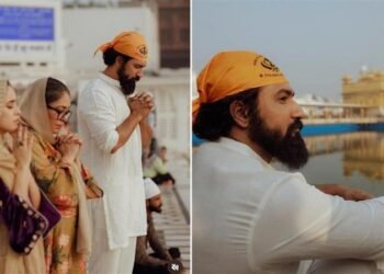 ‘ਸਾਮ ਬਹਾਦਰ’ ਦੀ ਰਿਲੀਜ਼ ਤੋਂ ਪਹਿਲਾਂ ਵਿੱਕੀ ਕੌਸ਼ਲ, ਸਾਨਿਆ ਮਲਹੋਤਰਾ ਨੇ ਹਰਿਮੰਦਰ ਸਾਹਿਬ ਜਾ ਕੇ ਮੰਗਿਆ ਅਸ਼ੀਰਵਾਦ