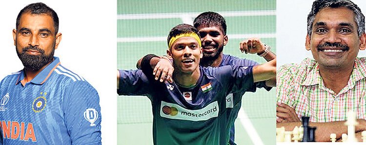 ਸ਼ਮੀ ਅਰਜੁਨ ਐਵਾਰਡ ਅਤੇ ਸਾਤਵਿਕ-ਚਿਰਾਗ ਖੇਡ ਰਤਨ ਪੁਰਸਕਾਰ ਲਈ ਨਾਮਜ਼ਦ