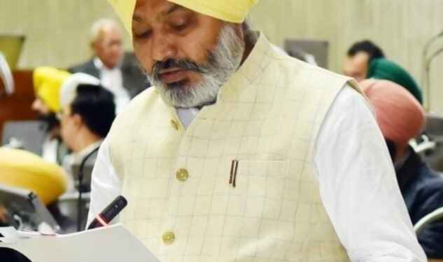 ਪੰਜਾਬ ਜੀਐਸਟੀ (ਸੋਧ) ਬਿੱਲ, 2023 ਦਾ ਉਦੇਸ਼ ਕਾਰੋਬਾਰ ਕਰਨ ਵਿੱਚ ਅਸਾਨੀ ਅਤੇ ਕਰ ਪ੍ਰਣਾਲੀ ਨੂੰ ਸਰਲ ਬਣਾਉਣਾ: ਹਰਪਾਲ ਸਿੰਘ ਚੀਮਾ