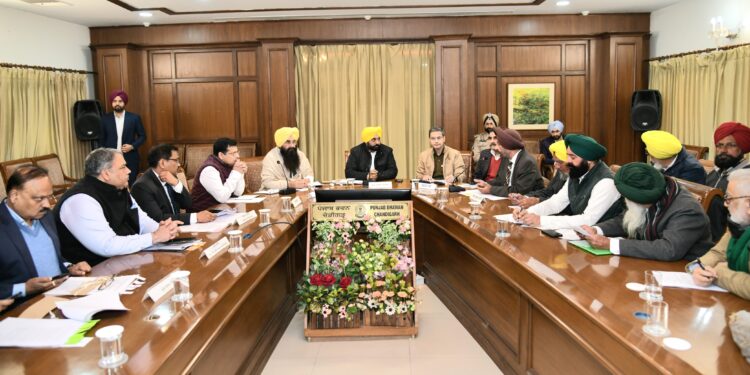 ਮੁੱਖ ਮੰਤਰੀ ਵੱਲੋਂ ਕਿਸਾਨਾਂ ਦੇ ਬਕਾਇਆ ਮਸਲਿਆਂ ਦੇ 31 ਮਾਰਚ ਤੱਕ ਹੱਲ ਲਈ ਕਮੇਟੀ ਦਾ ਗਠਨ
