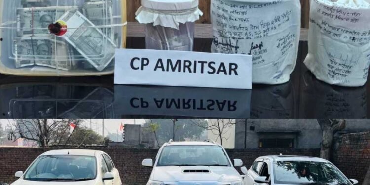 Punjab Police ਨੇ ਸਰਾਂ ਵਿੱਚ ਚਲਾਏ ਗਏ ਅਮਲਾਂ ਦੇ ਅਮਲ ਵਿੱਚ ਨਸ਼ੀਲੀ ਜੁਗਾਂ ਦੇ ਵਪਾਰ ਵਿੱਚ ਸ਼ਾਮਲ ਇੱਕ ਮਹੱਤਵਪੂਰਨ ਵਿਅਕਤੀ ਨੂੰ ਬਚਾਉਣ ਵਿੱਚ ਮਦਦ ਕੀਤੀ, ਵੱਡੀ ਮਾਤਰਾ ਵਿੱਚ ਹੇਇਨ ਅਤੇ ਡਰਾਗ ਮਨ ਜਦੋਂਤ ਹੋਇਆ।