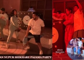 Ira-Nupur Wedding: ਆਇਰਾ ਖਾਨ ਦੇ ਲਾੜੇ ਨੂਪੁਰ ਸ਼ਿਖਾਰੇ ਨੇ ਪਜਾਮਾ ਪਾਰਟੀ ‘ਚ ਕੀਤਾ ‘ਲੁੰਗੀ ਡਾਂਸ’, ਵੀਡੀਓ ਆਈ ਸਾਹਮਣੇ