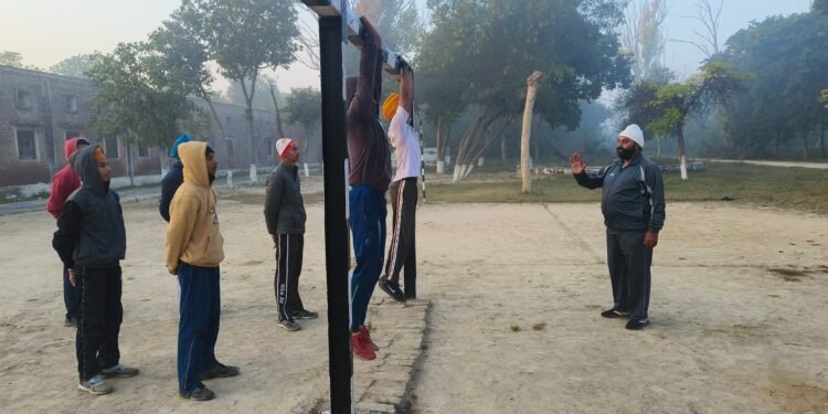 ਸੀ ਪਾਈਟ ਕੈਂਪ ਨਾਭਾ ਵੱਲੋਂ ਫ਼ੌਜ ‘ਚ ਭਰਤੀ ਲਈ ਟਰੇਨਿੰਗ ਕੈਂਪ ਸ਼ੁਰੂ