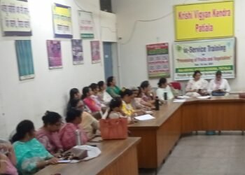 ਪੀ.ਏ.ਯੂ ਕ੍ਰਿਸ਼ੀ ਵਿਗਿਆਨ ਕੇਂਦਰ ਵੱਲੋਂ ਆਂਗਨਵਾੜੀ ਵਰਕਰਾਂ ਲਈ ਸਿਖਲਾਈ ਕੋਰਸ ਦਾ ਆਯੋਜਨ