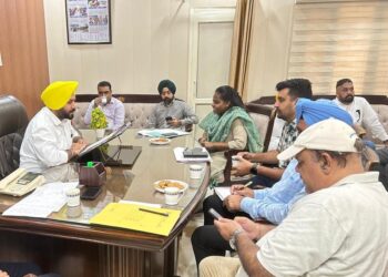 ਚੇਅਰਮੈਨ ਜੱਸੀ ਸੋਹੀਆਂ ਵਾਲਾ ਵੱਲੋਂ ਜੰਗਲਾਤ ਤੇ ਬਾਗਬਾਨੀ ਵਿਭਾਗ ਦੇ ਅਧਿਕਾਰੀਆਂ ਨਾਲ ਬੈਠਕ