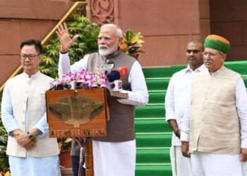 ਪ੍ਰਧਾਨ ਮੰਤਰੀ ਮੋਦੀ ਨੇ ਵਿਰੋਧੀ ਧਿਰ ਨੂੰ 2029 ਤੱਕ ਰਾਜਨੀਤੀ ਨਾਲੋਂ ਰਾਸ਼ਟਰੀ ਕੰਮ ਨੂੰ ਤਰਜੀਹ ਦੇਣ ਦੀ ਅਪੀਲ ਕੀਤੀ