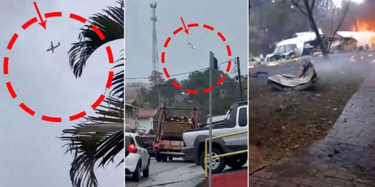 ਬ੍ਰਾਜ਼ੀਲ ਵਿਚ ਜਹਾਜ਼ ਵਿਚ ਸਵਾਰ ਸਾਰੇ 61 ਲੋਕਾਂ ਦੀ ਮੌਤ ਹੋ ਗਈ।