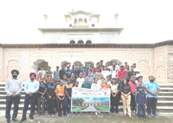 ਵਿਸ਼ਵ ਸੈਰ ਸਪਾਟਾ ਦਿਵਸ ਮੌਕੇ ਵਿਦਿਆਰਥੀਆਂ ਨੇ ਕੀਤੀ ਵਿਰਾਸਤੀ ਥਾਵਾਂ ਦੀ ਸੈਰ