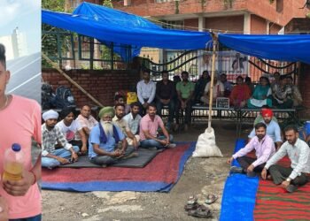 ਅਧਿਆਪਕਾਂ ਦੀਆਂ ਮੰਗਾਂ ਨੂੰ ਲੈ ਕੇ ਇਹ ਪ੍ਰਦਰਸ਼ਨ ਜਾਰੀ