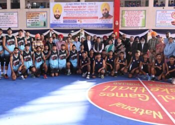 68ਵੀਆਂ ਨੈਸ਼ਨਲ ਸਕੂਲ ਖੇਡਾਂ ਬਾਸਕਟਬਾਲ ਲੜਕੇ ਅਤੇ ਲੜਕੀਆਂ ਅੰਡਰ-19 ਦੇ ਮੁਕਾਬਲਿਆਂ ਦਾ ਸ਼ਾਨਦਾਰ ਉਦਘਾਟਨ ਹੋਇਆ