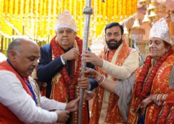 ਉੱਪ ਰਾਸ਼ਟਰਪਤੀ ਜਗਦੀਪ ਧਨਖੜ ਨੇ ਕੀਤੀ ਮੁੱਖ ਮੰਤਰੀ ਨਾਇਬ ਸਿੰਘ ਸੈਣੀ ਦੀ ਪ੍ਰਸੰਸਾਂ, ਨਾਇਬ ਸਿੰਘ ਸੈਣੀ ਯਕੀਨੀ ਰੂਪ ਨਾਲ ਨਾਯਾਬ ਕੰਮ ਕਰਣਗੇ