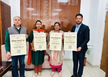 ਏ.ਡੀ.ਸੀ. ਇਸ਼ਾ ਸਿੰਗਲ ਨੇ ਜਾਰੀ ਕੀਤਾ ਵਾਲੀ ਪਟਿਆਲਾ ਦੀ ਵਿਰਾਸਤੀ ਸੈਰ ਦਾ ਪੋਸਟਰ