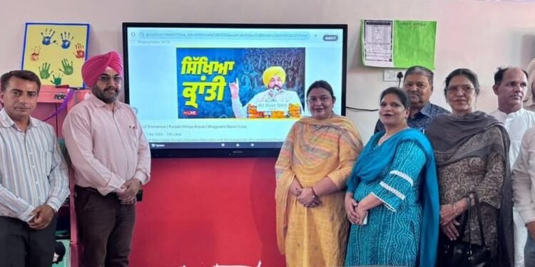 ਸਿੱਖਿਆ ਕ੍ਰਾਂਤੀ ਲਹਿਰ ਨੇ ਮਾਪਿਆਂ ’ਚ ਸਰਕਾਰੀ ਸਕੂਲਾਂ ਦਾ ਰੁਝਾਨ ਪੈਦਾ ਕੀਤਾ: ਵਿਧਾਇਕ ਨੀਨਾ ਮਿੱਤਲ