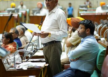 ਪਿੰਡ ਟਿਵਾਣਾ ਨੇੜੇ ਘੱਗਰ ਨੂੰ ਚੌੜਾ ਕਰਨ ਅਤੇ ਬੰਨ੍ਹ ਨੂੰ ਮਿੱਟੀ ਪਾ ਕੇ ਮਜ਼ਬੂਤ ਕਰਨ ਦੀ ਤਜਵੀਜ਼ ਵਿਚਾਰ ਅਧੀਨ: ਬਰਿੰਦਰ ਕੁਮਾਰ ਗੋਇਲ