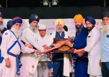 ਸਰਦਾਰ ਹਰਮੀਤ ਸਿੰਘ ਕਾਲਕਾ “ਗਤਕਾ ਰਤਨ ਸਨਮਾਨ” ਨਾਲ ਸਨਮਾਨਿਤ