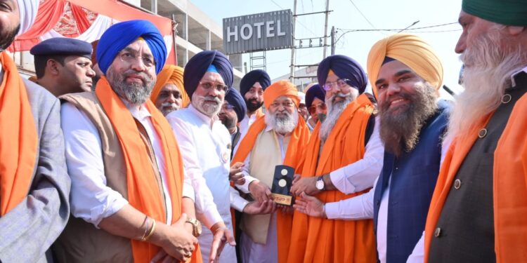 ਸ੍ਰੀ ਗੁਰੂ ਤੇਗ ਬਹਾਦਰ ਸਾਹਿਬ ਜੀ ਦੇ 350 ਸਾਲਾ ਸ਼ਹੀਦੀ ਦਿਹਾੜੇ ਨੂੰ ਸਮਰਪਿਤ ਮਹਾਨ ਨਗਰ ਕੀਰਤਨ ਦਾ ਅੰਬਾਲਾ ਵਿਖੇ ਭਵਿੱਖੀ ਦਰਸ਼ਨ : ਹਰਮੀਤ ਸਿੰਘ ਕਾਲਕਾ