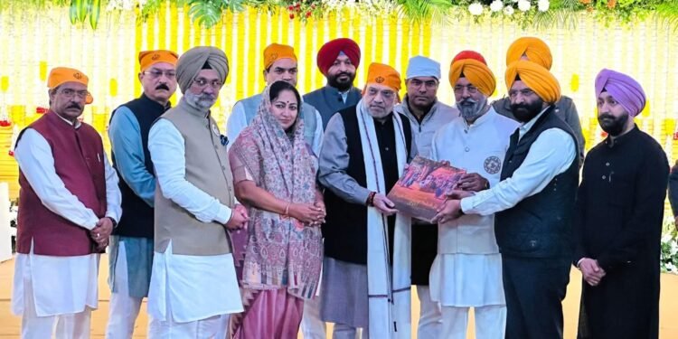 ਸ੍ਰੀ ਗੁਰੂ ਤੇਗ ਬਹਾਦਰ ਸਾਹਿਬ ਜੀ ਦੀ ਅਮਰ ਸ਼ਹਾਦਤ ਸਮਾਰੋਹ ਵਿੱਚ ਕੇਂਦਰੀ ਗ੍ਰਹਿ ਮੰਤਰੀ ਅਮਿਤ ਸ਼ਾਹ ਨਤਮਸਤਕ ਹੋਏ : ਹਰਮੀਤ ਸਿੰਘ ਕਾਲਕਾ