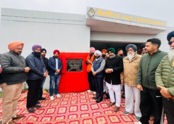 ਲੋਕ ਸਭਾ ਮੈਂਬਰ- ਕੰਗ ਅਤੇ ਵਿਧਾਇਕ ਕੁਲਵੰਤ ਸਿੰਘ ਨੇ ਕੀਤਾ 11 ਲੱਖ ਰੁਪਏ ਦੇ ਵਿਕਾਸ ਕਾਰਜਾਂ ਦਾ ਉਦਘਾਟਨ